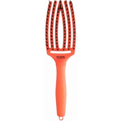 OLIVIA GARDEN Finger Brush Orange Spritz kartáč na vlasy masážní 6-řadý střední – Zboží Dáma OLIVIA GARDEN Finger Brush Orange Spritz kartáč na vlasy masážní 6-řadý střední – Zboží Dáma