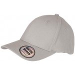 MYRTLE BEACH 6 Panel Elastic Fit Baseball Cap Šedá světlá