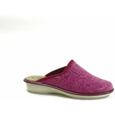 Santé LX/4012 dámská domácí obuv bordo – Sleviste.cz