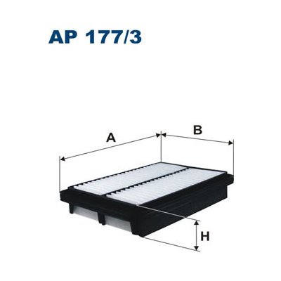 Vzduchový filtr FILTRON AP 177/3 – Hledejceny.cz