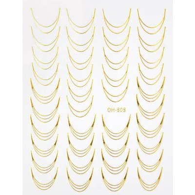 Starnails Samolepky na nehty French Gold DH-808 – Hledejceny.cz