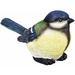 NOHEL GARDEN Dekorace zahradní polyresin Ptáček Sýkora 6,5x15x8,5cm – Hledejceny.cz