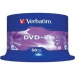 Verbatim DVD+R 4,7GB 16x, spindle, 50ks (43550) – Hledejceny.cz