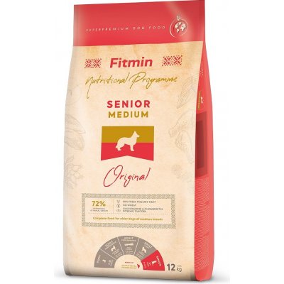 Fitmin Dog Original Medium Senior 2 x 12 kg – Hledejceny.cz