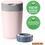 Tommee Tippee Koš na pleny Sangenic Twist&Click růžová – Zboží Mobilmania