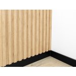 Woodele Slim dřevěná 30 x 18 x 2750 mm Dub Natura 1ks – Zboží Mobilmania