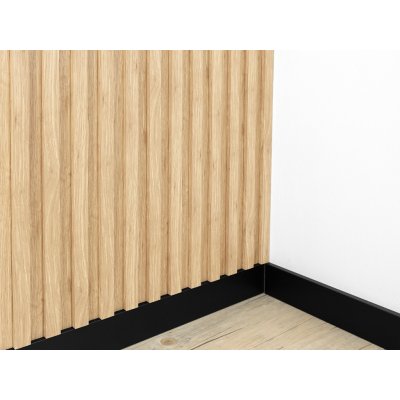 Woodele Slim dřevěná 30 x 18 x 2750 mm Dub Natura 1ks – Zboží Mobilmania