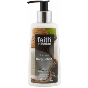 Faith in Nature přírodní BIO kokosové tělové mléko HA 150 ml