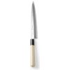 Kuchyňský nůž HENDI Nůž Yanagiba Světlé dřevo L 370 mm