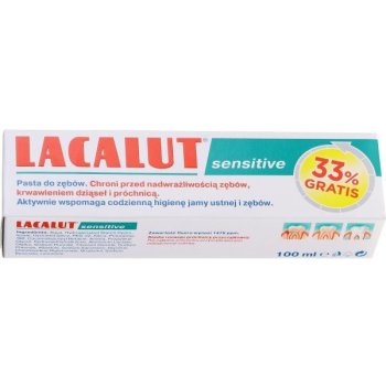 Lacalut Sensitive 75 ml