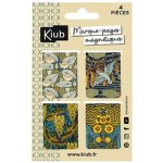 Záložky do knihy magnetiké 4 kusy MPM53A01 Dybdahl Art Deco KIUB – Hledejceny.cz