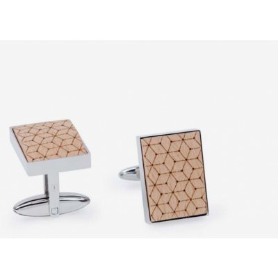 BeWooden dřevěné manžetové knoflíčky Virie Cuff II – Zboží Dáma