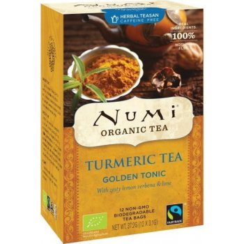 Numi Kořeněný čaj Golden Tonic Turmeric Tea 12 ks