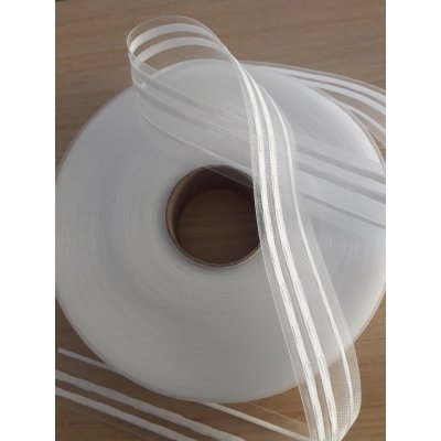 Záclonovka - tužkové řasení, čirá, 50 mm – Zboží Dáma