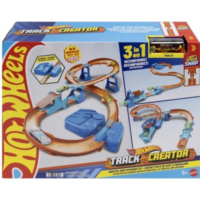 Mattel Hot Wheels Track Creatir nabušená sada s boosterem – Zboží Dáma