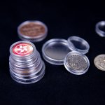FYFT Plastový obal na žetony a mince 10ks Velikost: 40 mm – Zboží Živě