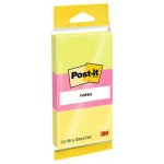 3M POSTIT Samolepicí blok poznámkových lístků, 38 × 51 mm, 3 × 100 listů, 3M POST-IT, neonové barvy 7100172319 – Hledejceny.cz