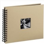 Hama FINE ART 36x32 cm, 50 stran, taupe, spirálové, lepicí 10609 – Hledejceny.cz
