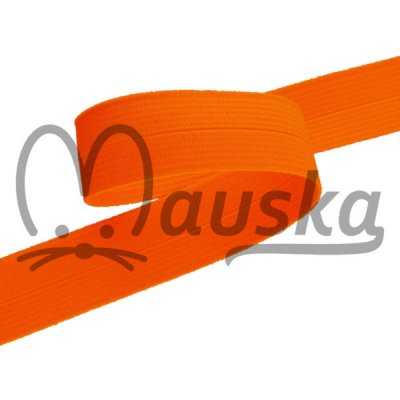 Lemovací pruženka guma 23mm - ORANŽOVÁ – Sleviste.cz