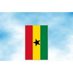 LIBEA, s.r.o. Ghana stolní vlaječka Uchycení: Šňůrka (pro zavěšení) – Hledejceny.cz