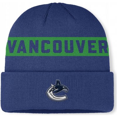 Fanatics Pánská zimní čepice Vancouver Canucks NHL Authentic Pro A/Cap Cuffed beanie – Hledejceny.cz