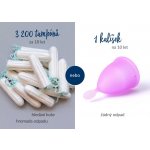 Menstruační kalíšek malinový malý – Zboží Dáma