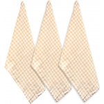 HOME ELEMENTS káro 50x70 cm Béžové 3 ks – Hledejceny.cz