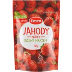 Emco Plátky jahod sušené mrazem 30 g – Zboží Dáma
