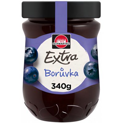Schwartau extra borůvkový Džem 340 g – Hledejceny.cz