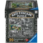 RAVENSBURGER Únikové EXIT Strašidelné sídlo 3: V zimní zahradě 99 dílků – Sleviste.cz