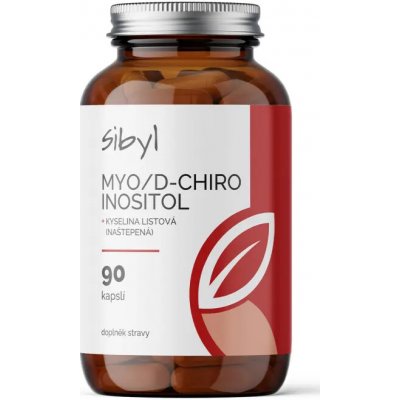 SIBYL Myo a D-Chiro Inositol + B9 SIBYL 90 kapslí – Hledejceny.cz