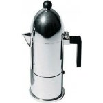 Alessi La Cupola konvička na kávu, 3 šálky, hliníková A9095/3 B – Zboží Mobilmania