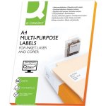 Q-CONNECT etikety univerzální 48,5x25,4mm, A4, 100 archů – Sleviste.cz