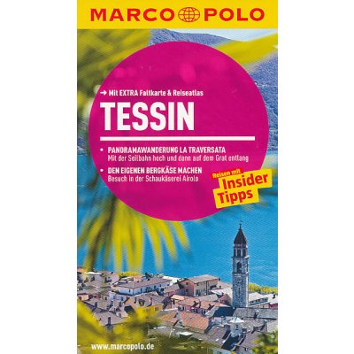 Marco Polo reisefuhrer edice průvodce Tessin německy Marco Polo
