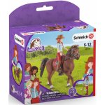 Schleich 42539 Hannah s pohyblivými klouby na koni – Zboží Mobilmania