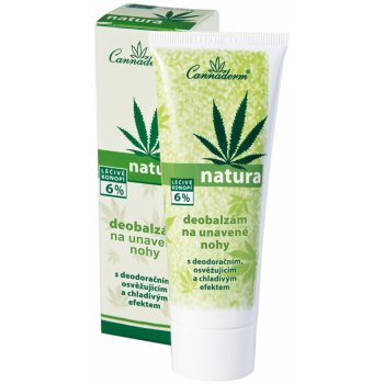 Cannaderm Natura krém na nohy 75 g