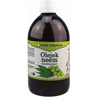 NEEMOVÝ OLEJ PRO ROSTLINY NERAFINOVANÝ PŘÍRODNÍ 500ml – Sleviste.cz