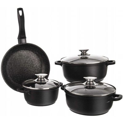 Orion Sada hrnců Grande skleněná 7 ks. – Zboží Mobilmania