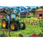 SCHMIDT Alpská pastvina s traktorem John Deere 6120M 1000 dílků – Zboží Mobilmania