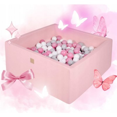 MeowBaby Čtvercový suchý bazén pro děti 90x90 – Zboží Dáma