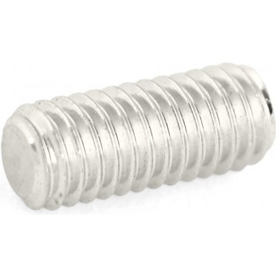 Šroub stavěcí plochý konec nerez A2, imbus, DIN 913 - M4x6 – Zboží Mobilmania