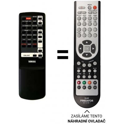 Dálkový ovladač Predátor Yamaha VR50590 – Zboží Živě