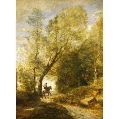 Grafika Baptiste-Camille Corot: The Forest of Coubron 2000 dílků