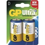 GP Ultra Plus Alkaline D 2ks 1017412000 – Zboží Mobilmania