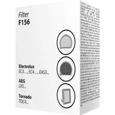 AEG/Electrolux/Zanussi Sada filtrů F156 Electrolux / AEG Mystique Ease C4 – Hledejceny.cz