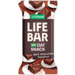 Lifefood Lifebar Oat snack s lískovými oříšky a čokoládou BIO 40 g – Hledejceny.cz