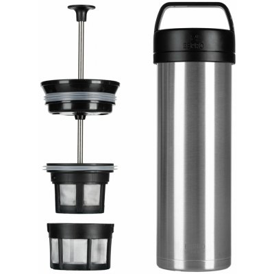 Espro French press kávovar ULTRALIGHT PRESS P0 470 ml, stříbrná, broušená nerezová ocel – Hledejceny.cz