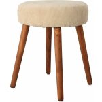 H & S COLLECTION Stolička 34x45 cm bílá KO-AAE340010 – Hledejceny.cz