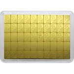 Valcambi zlatý slitek CombiBar 50 x 1 g – Zboží Mobilmania