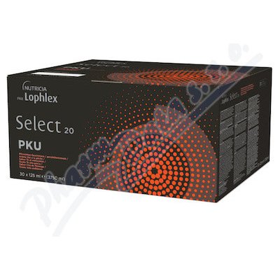 PKU LOPHLEX SELECT S PŘÍCHUTÍ BROSKVOVÉHO ČAJE POR SOL 30X125ML – Hledejceny.cz